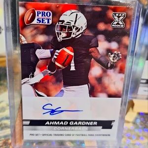Ahmad "THE SAUCE" Gardner Rookie card